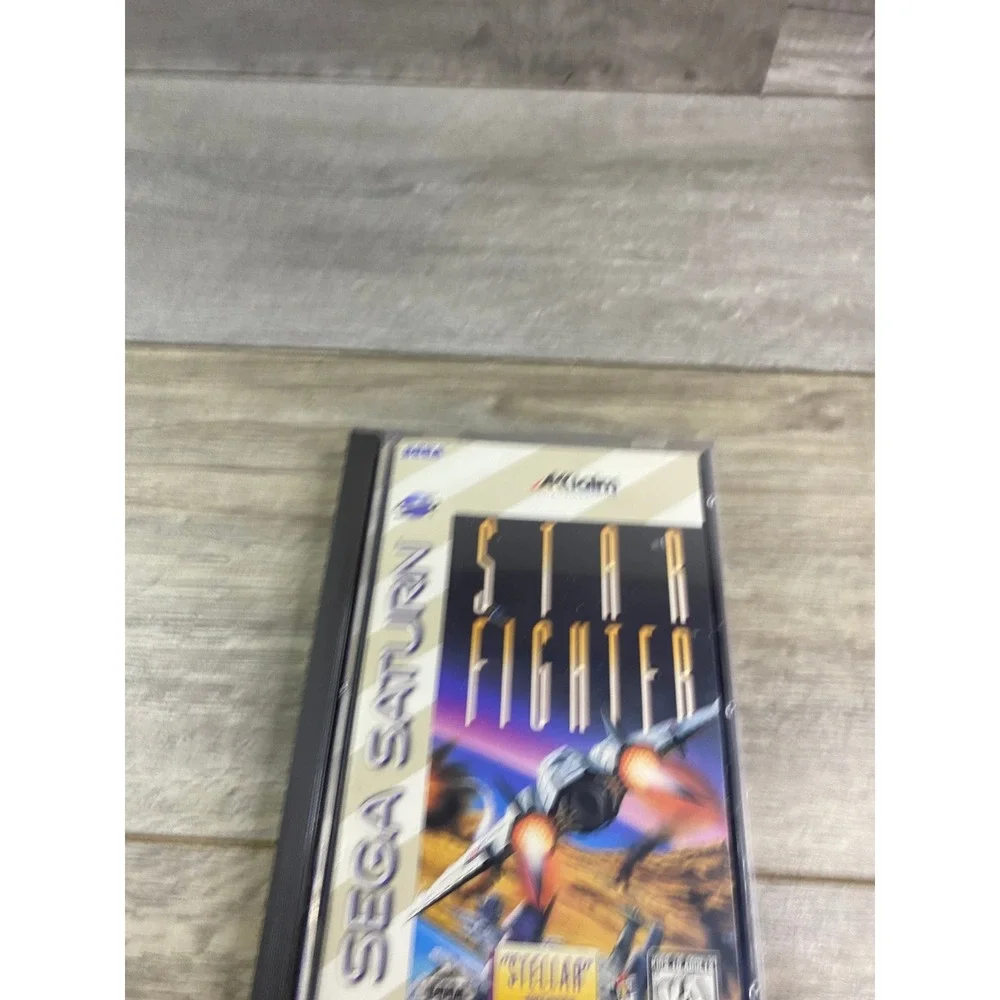 Star Fighter Sega Saturn 1996 Acclaim Space Combat‎ Flight Sim T-8135H Long Box